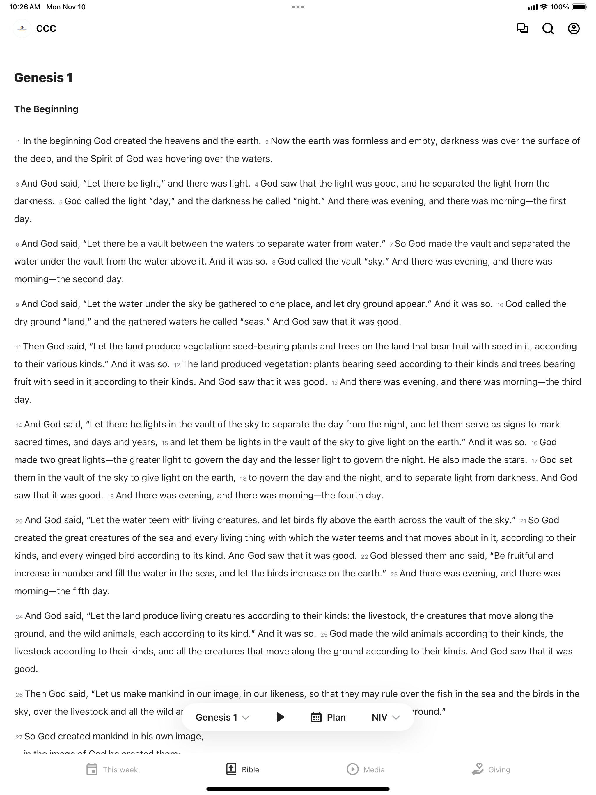 Christ Culture Community screenshot 6