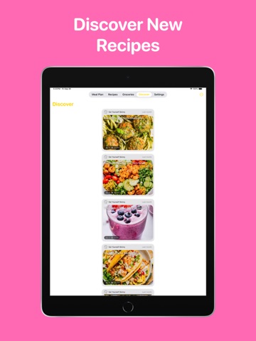 Nutmeg: Recipe Manager iPad screenshot