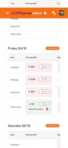 App screenshot