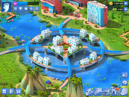 Megapolis: Bouw je stad! iPad app afbeelding 3