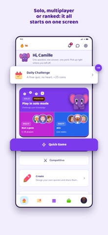 SparkleQuiz: Quiz with Friends screenshot 2