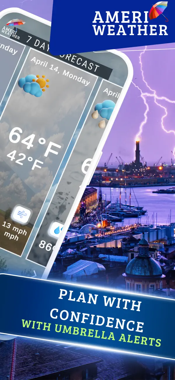 #3. Ameri Weather (iOS) 由: Carlton Payne III