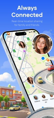 Kintra - GPS Location Share iPhone screenshot