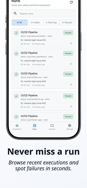 GitFlow : GitHub Actions screenshot 4 of 6