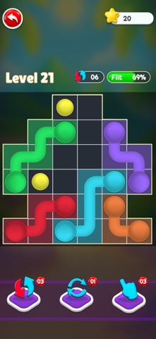Match The Dots - Flow Free iPhone screenshot