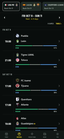 Fútbol Predictor Screenshot 2 of 5