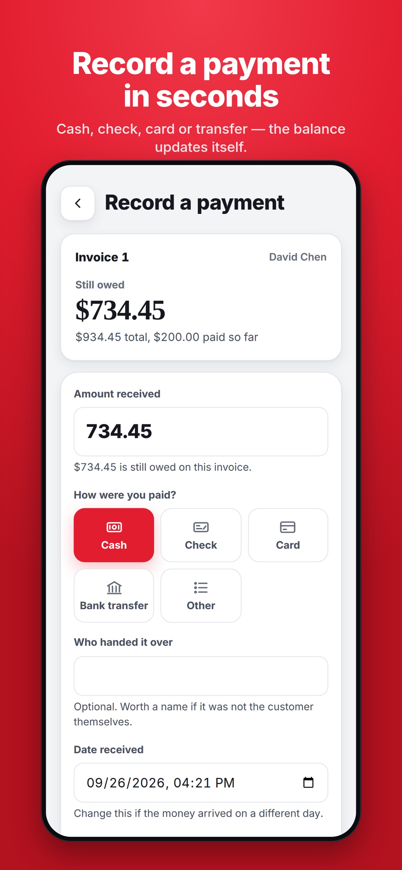 Screenshot 5 of JobSnap Quotes & Invoices
