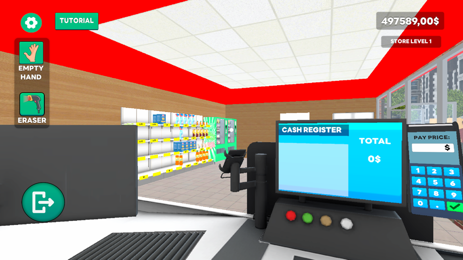 #10. Supermarket Store Simulator (iOS) 由: Moso Games