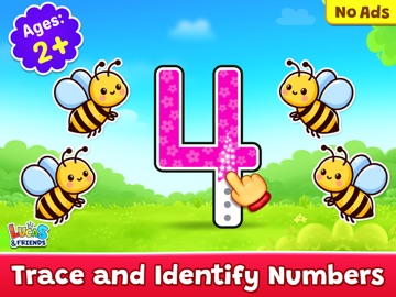 123 Numbers - Count & Tracing iPad screenshot