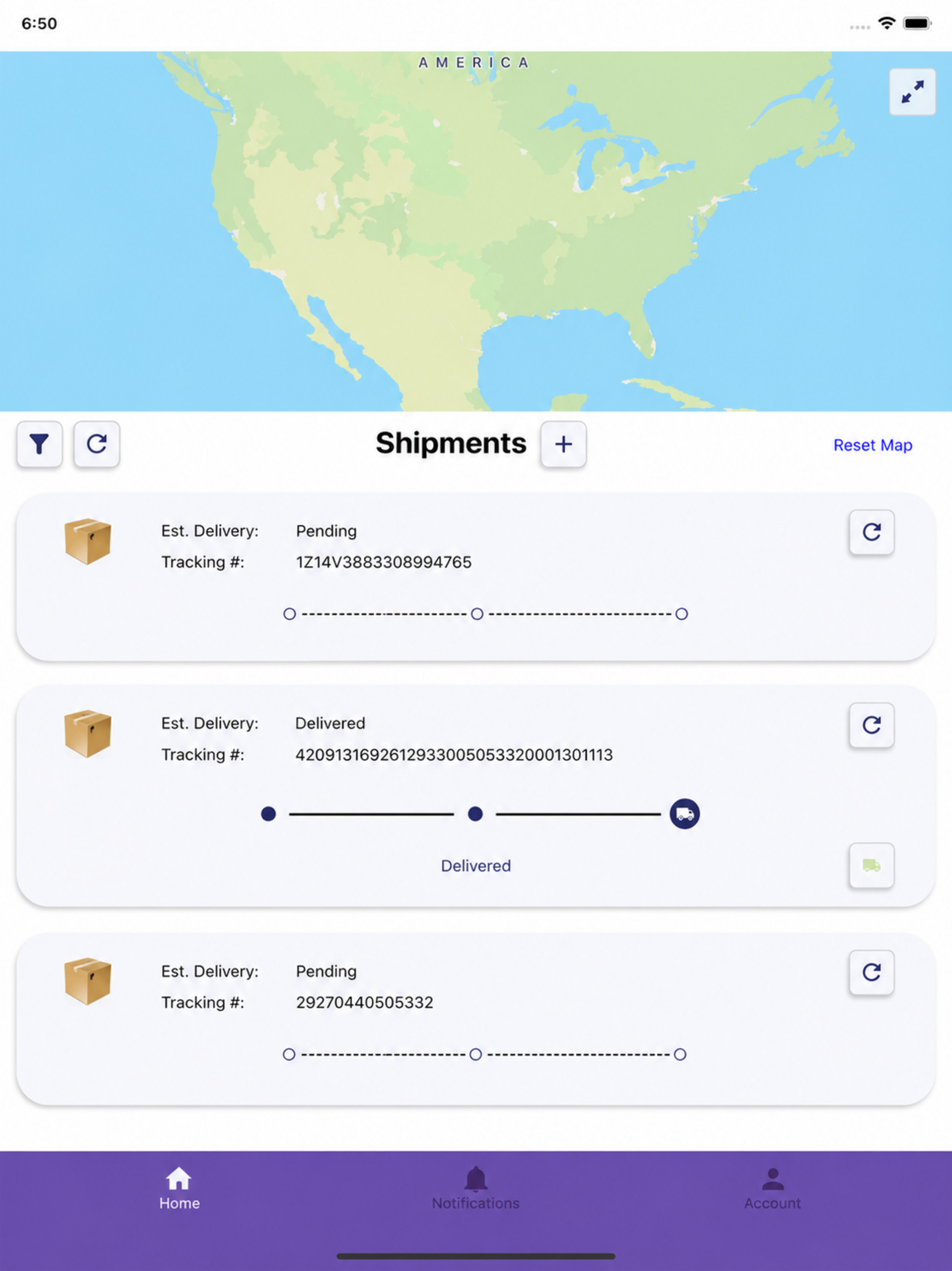 ShipmentsFree screenshot 5