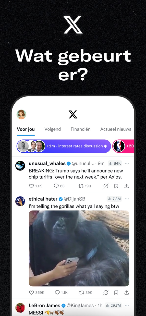 Twitter Modded screenshot 1 - iOS app interface