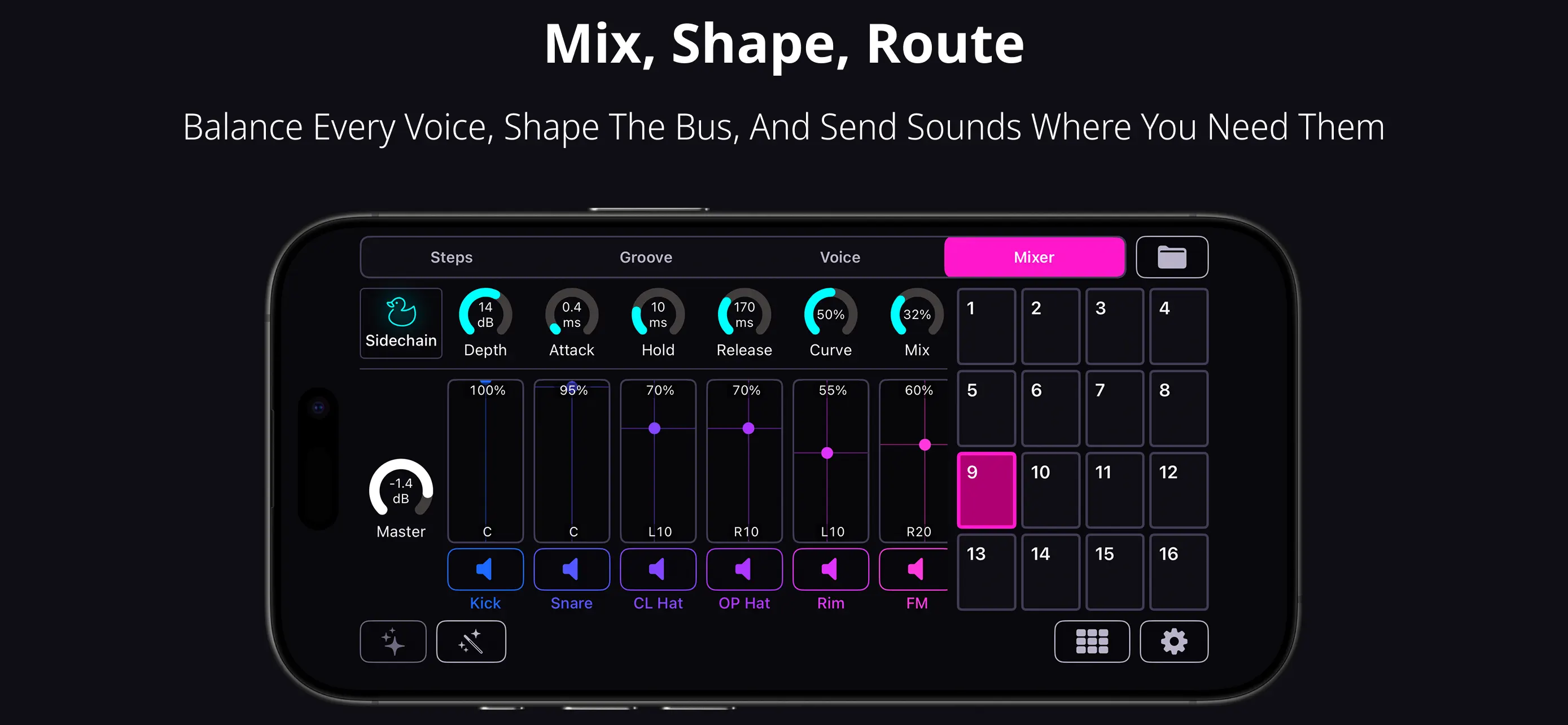 #4. BreakBud Break Beat Drum Synth (iOS) โดย: Cem Olcay
