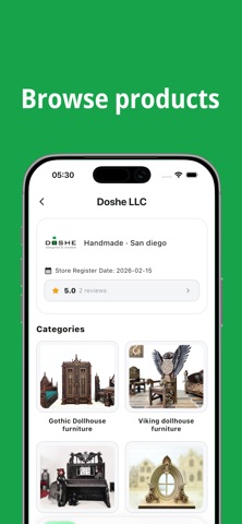 Doshe buyer screenshot