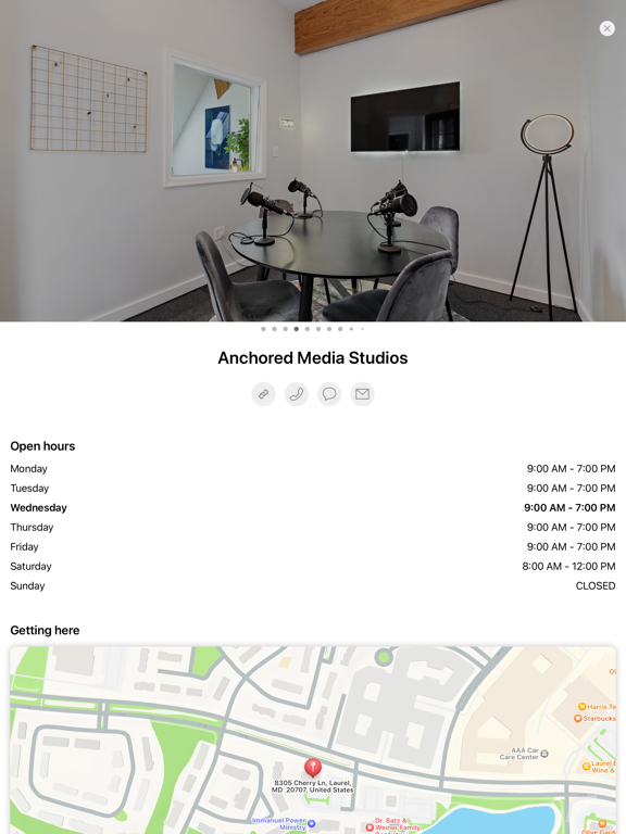 Anchored Media Studios iPad screenshot 6 - Productivity app