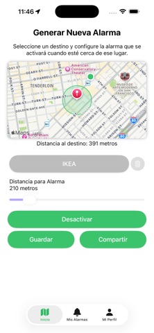 A Tiempo APP screenshot