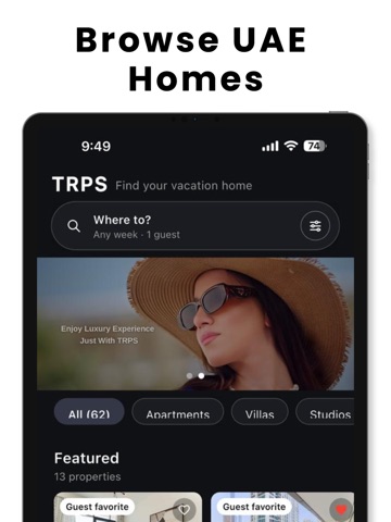 TRPS iPad screenshot