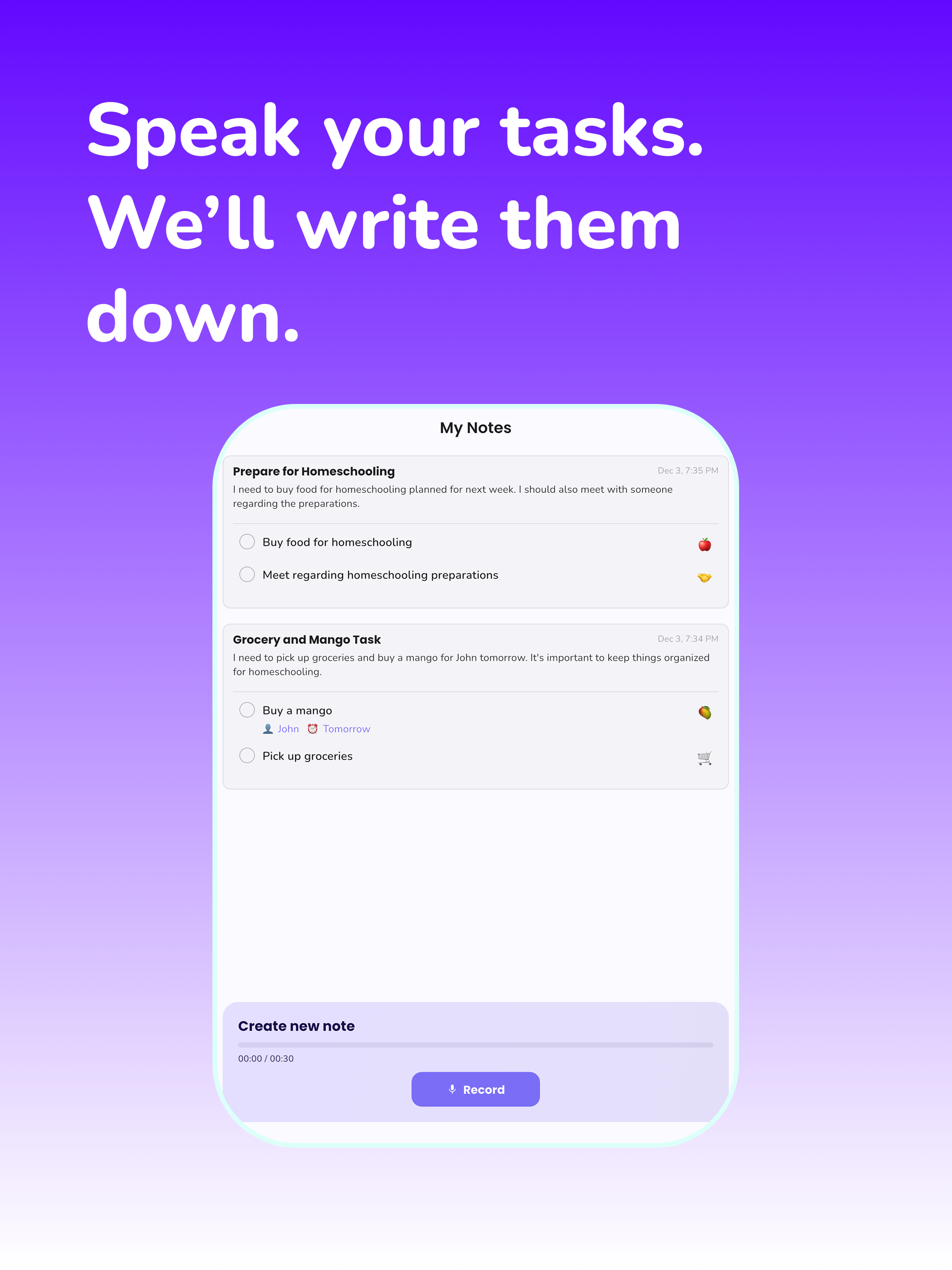 Aola - Voice Family Organizer screenshot 4