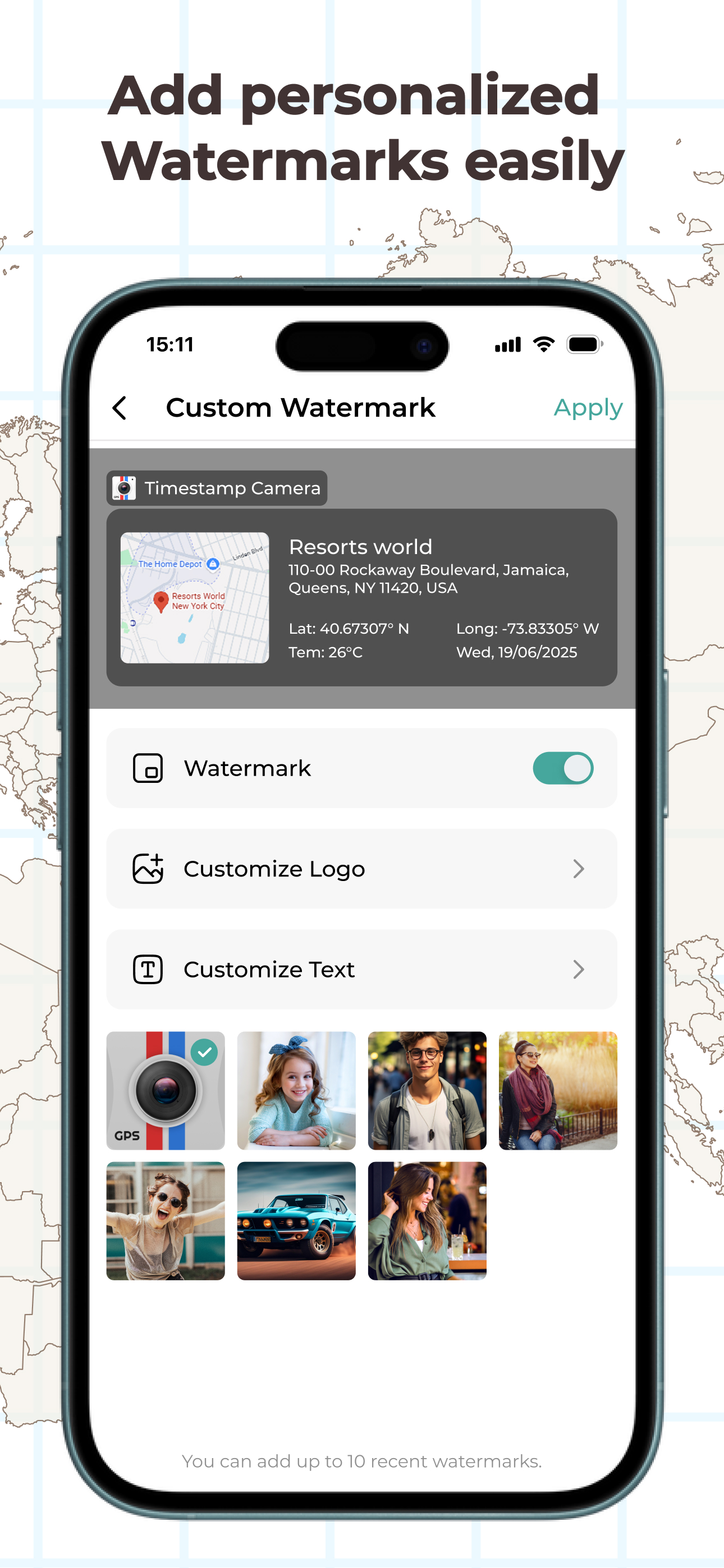 Timestamp Camera & GPS Camera