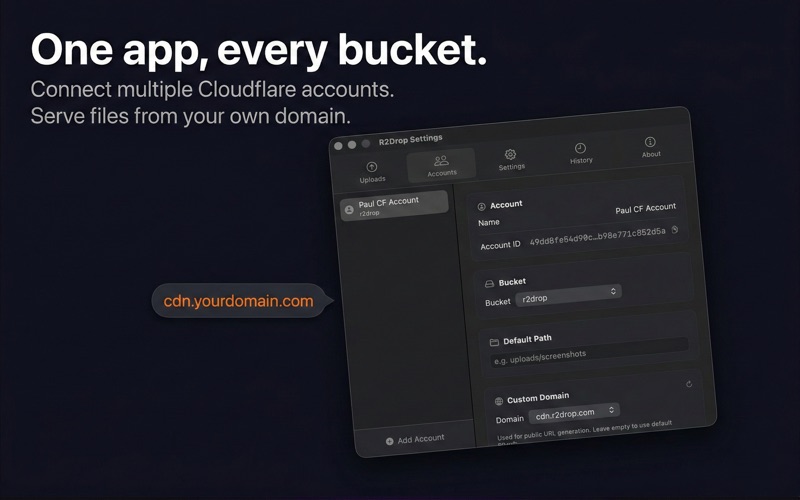 R2Drop: Cloudflare R2 Uploader screenshot