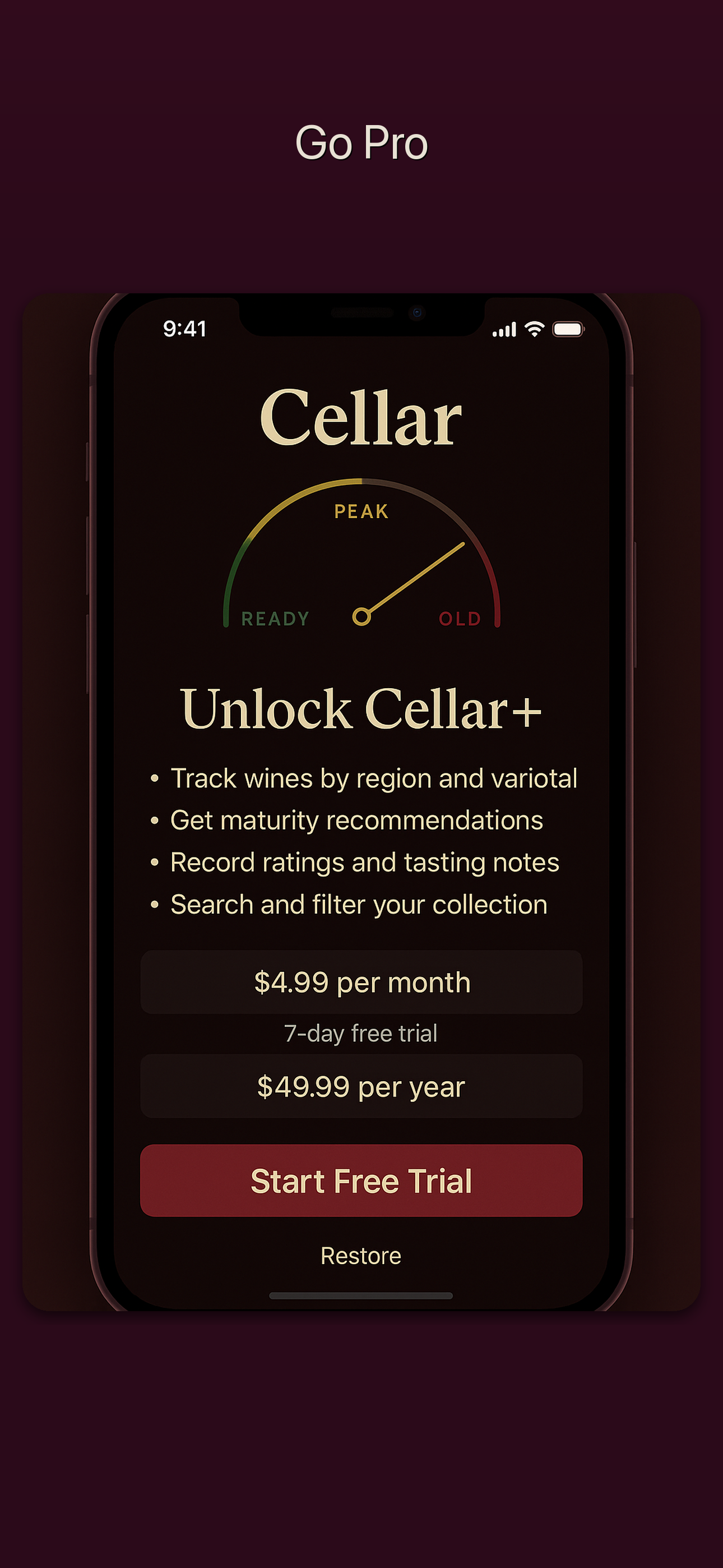 Cellar: Wine Collection screenshot 4