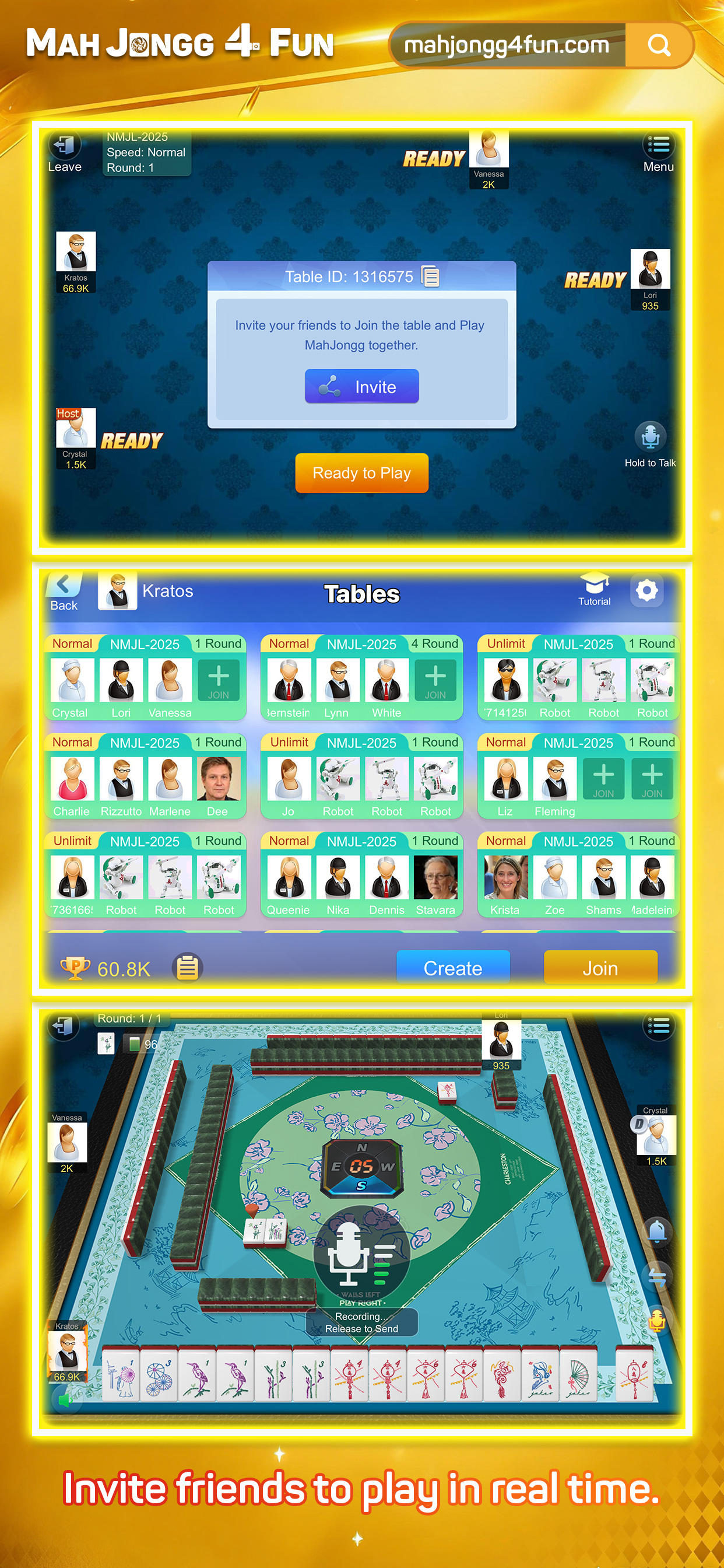MahJongg4Fun: American MahJong