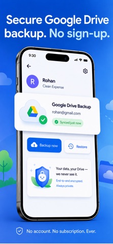 Clean Expense: Budget Tracker screenshot