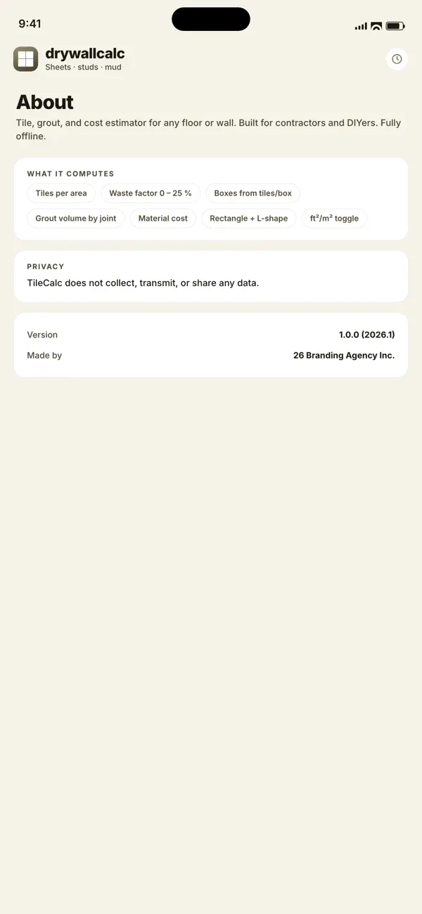 Screenshot #3 pour DrywallCalc: Sheets Studs