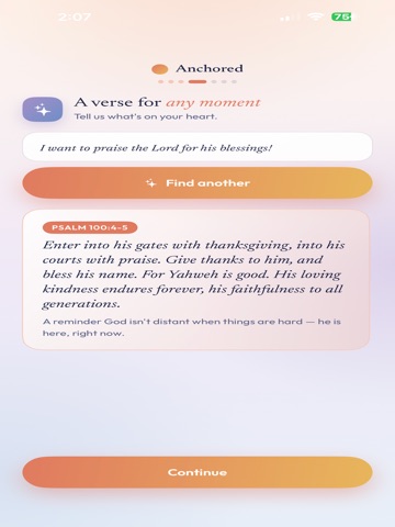 Anchored - Learn the Bible iPad screenshot