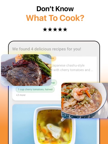 Fridge Scanner - Smart Recipes iPad screenshot