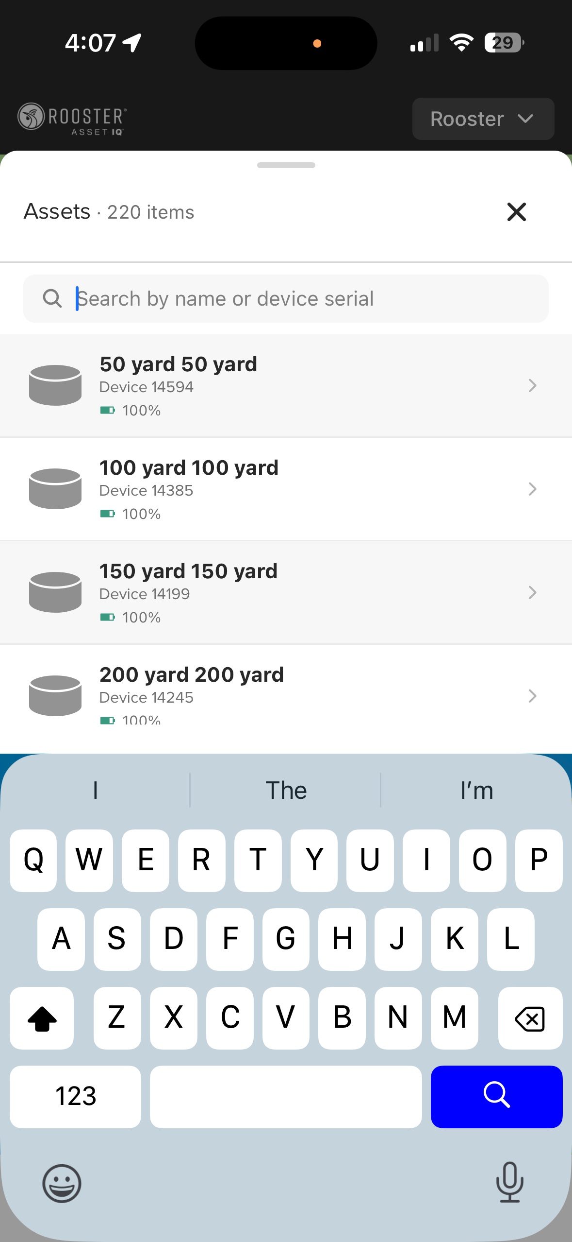 Rooster Tracking screenshot 2