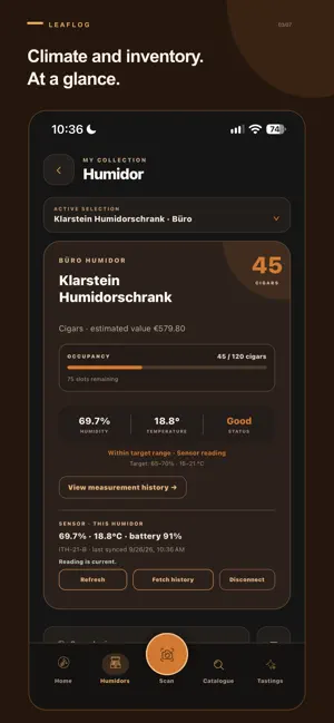 LeafLog: Cigar Journal screenshot 3