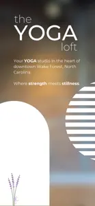 the YOGA loft - Wake Forest screenshot #1 for iPhone