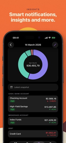 FinanSnap — Net Worth Tracker Screenshot 6 of 6