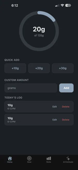 Fuel Up: Protein Tracker screenshot 1