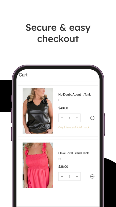 Project Angels Boutique Screenshot