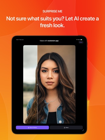 GlowPick: AI Makeup Try On iPad screenshot