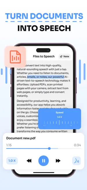 Text to Speech: Listen AI screenshot 2