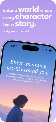 Animorld: Anime Chat iPhone screenshot