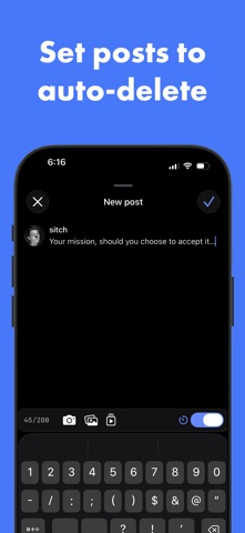 Sonnet: AI free social media screenshot