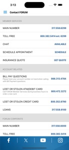 FORUM Credit Union screenshot #10 for iPhone