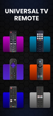 Universal TV Remote All Screen iPhone screenshot