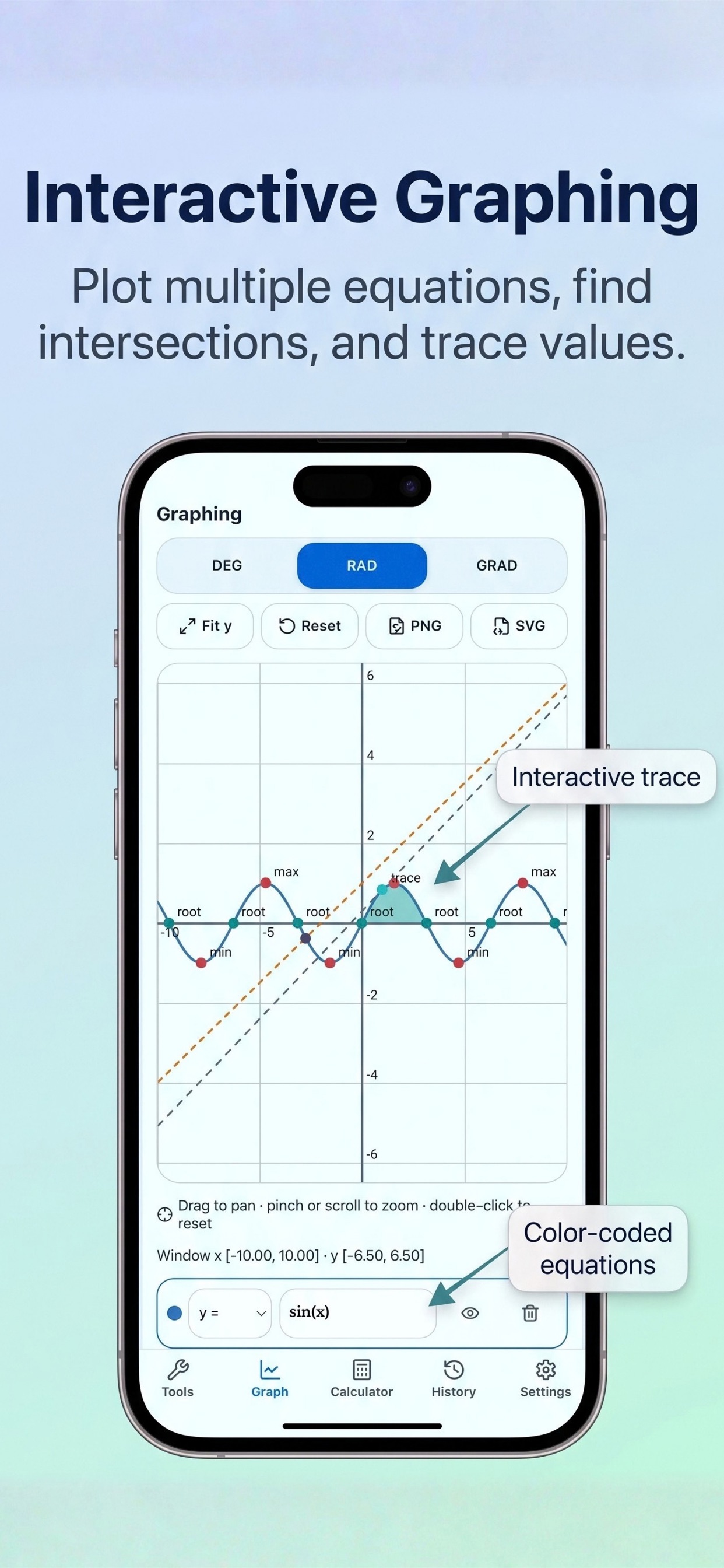 Screenshot 2 of Nova Scientific Calculator