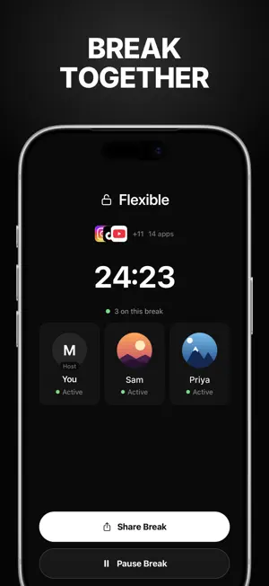 BreakOff: Block Apps Together screenshot 1