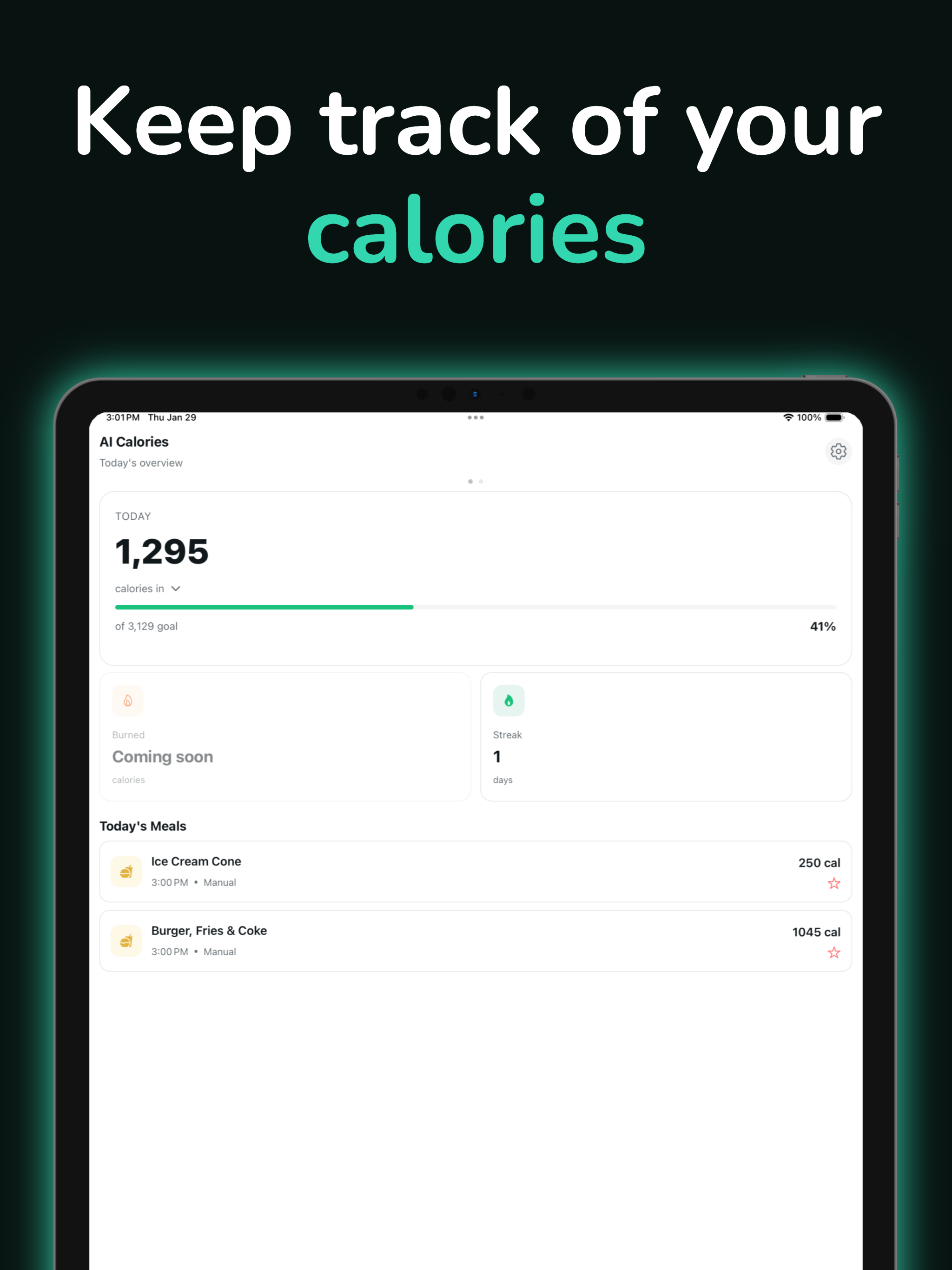 AI Calories