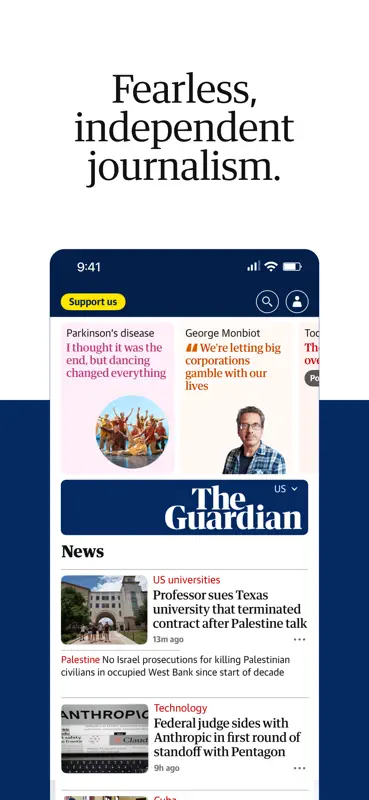 The Guardian - US & World News screenshot 1 of 7
