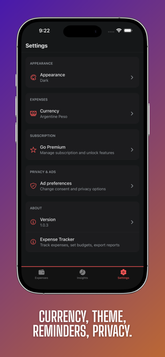 SmartSpend - Expense Tracker Screenshot 7 of 7