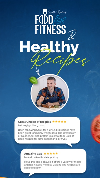 Food For Fitness: Recipes App Screenshot