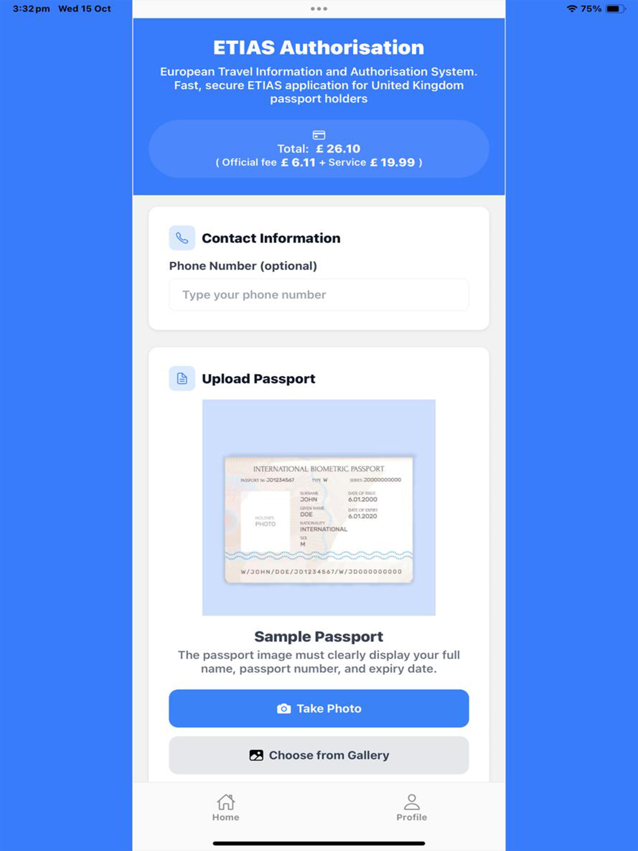 Master Fast Visas - App screenshot 11