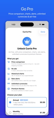 Currio: Currency Converter Screenshot 4 of 4