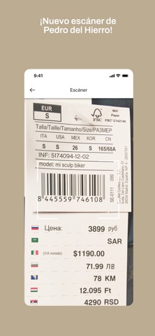 Pedro del Hierro iPhone screenshot 5